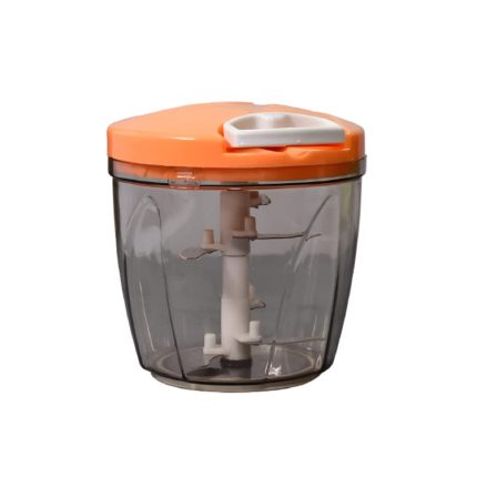 6 Blade 2in1 Manual Food Chopper, Compact & Powerful Hand Held Vegetable Chopper (1000ml)