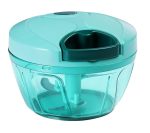 Handy Mini Plastic Vegetable Chopper Cutter, Onion Chopper Vegetables for Kitchen Accessories with 3 Blades