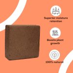 Cocopeat Block Organic Fertilizer and Soil Manure Potting Mixture for Home Gardening and Potted Plants (1 KG) Eco-Friendly, Natural Soil Conditioner, Ideal for Indoor and Outdoor Plants - Image 4