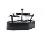 Ganesh rendy Condiment set For Kitchen Transparent jar For Easy To Access Spice 1 Piece Spice Set (Plastic) - Image 3