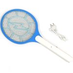 Rechargeable Mosquito Killer Racket – Handheld Electric Fly Swatter with Cable (Quality Assured, with cable)