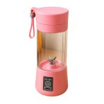 Multi-Purpose Portable USB Electric Juicer 6-Blades, Protein Shaker, Blender Mixer Cup (380 ML) - Image 2