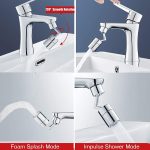 Splash Filter Faucet, Sink Faucet Sprayer Head Suitable for Kitchen Bathroom Faucet - Image 6