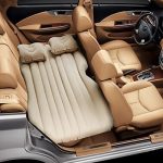 Car Inflatable Bed with Pump & 2 Air Pillow|Quick Inflatable Back Seat Bed|Car Inflatable Mattress|Car Bed Mattress|Car Bed for Kids,Travel,Trip,Camping,Picnic,Pool & Beach|Universal Fit