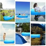 Camping Inflatable Lounger Sofa – Portable Air Sofa for Outdoor Relaxing, Travel, Beach & Camping – Lightweight & No Pump Needed (1 Pc) - Image 4