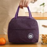 Lunch Box Bag for Women Men Insulated Lunch Bag With Zipper (1 Pc) - Image 2