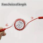 Retractable Charger Charging Cable, Micro USB Cable, 3 in 1, Multi Charging Cable, Compatible with Phone/Type C/Micro Android USB and Other Mobile Devices (1 Pc) - Image 5