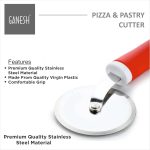 Ganesh PIZZA / PASTRY CUTTER Wheel Pizza Cutter (Stainless Steel) - Image 3