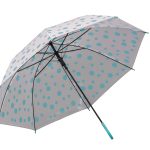 Dot Printed Umbrella for Men and Women Multicolor