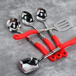 Stainless Steel Serving Spoon Set 5 pcs - Image 2