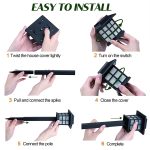 Solar Garden Lights, Outdoor Solar Landscape Lights, Waterproof Outdoor Solar Lights Walkway for Patio, Lawn, Yard, and Landscape (Pack of 2) - Image 4