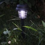 Medium Garden Solar Powered LED Mosquito Trap/Bug Zapper (1 Pc), Eco-Friendly, Effective, Waterproof, Outdoor Pest Control, Solar-Powered, Non-Toxic - Image 2