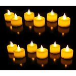 Flameless & Smokeless Decorative Acrylic led TeaLight Candle for Gifting, Festival, Deepavali, Diwali Decoration, Home Decor, Navratri, Anniversary, Birthday Candles (Pack of 24) - Image 3