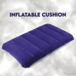 elvet Air Inflatable Travel Pillow – Comfortable Neck Support for Travel, Flights & Road Trips | Blue Inflatable Pillow for Relaxation & Easy Storage - Image 2