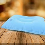 Comfortable Inflating Travel Pillow Ergonomic Inflating Pillow Hammock Pillow Head Rest Support for Travel Office Car Plane Camping Pillow Portable Inflatable Pillow Travel Cushion (34×21 Cm) - Image 5
