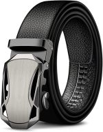 Men's PU Leather Belt (BLACK 72)