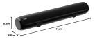 Aavante Bar 610, 25W Signature Sound, 2.0 CH with Dual Passive Radiators, 7 HRS Battery, Sleek Design, Multi Connectivity, Bluetooth Sound Bar, Soundbar Speaker (Charcoal Black) - Image 3
