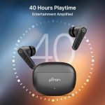 Bassbuds Spark in-Ear TWS Earbuds with Stereo Sound, 40Hrs Playtime, Stereo Calls, Bluetooth V5.3 Headphones with Quick Pairing, Touch Control, Voice Assistant, Type C Charging & IPX5 (Black) - Image 6