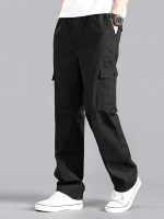 Men Cargo || Men Cargo Pants || Men Cargo Pants Cotton || Cargos for Men (Black) - Image 3