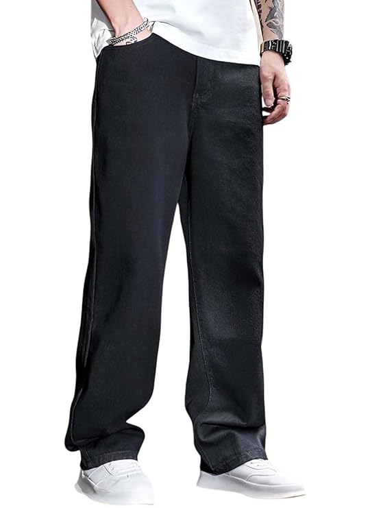 Carbon Black1 Regular Mens Jeans (Carbon Black) - Image 1