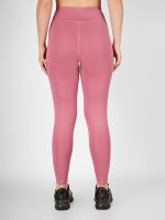 Regular High Waist Stretchable Gym Tights Leggings with Crossover Belt for Women & Girls | Gym Wear/Active Wear Tights Yoga Pants (Blush) - Image 6
