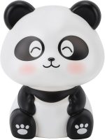 Cute Panda for Car Dashboard 1Pc – Solar-Powered Moving Head Miniature Bobblehead for Cars, Creative Solar Ornament, Lucky Panda Figure, Cartoon Interior Accessory, Desk Decor Showpiece