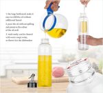 1L Oil Dispenser with Lid & Drip-Free Spout (Plastic) by Vastate - Image 4