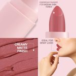 Glamveda Creamy Matte Long Lasting Lipstick with Ceramides & Peptides, Lightweight, 12 Hour Wear, Smudgeproof & Transferproof - Dream Pink 303 - Image 5