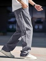 Men Jeans || Baggy Fit Jean's for Man || Loose Fit High Rise Denim || Stretchable Casual Wear Jeans (Grey) - Image 5