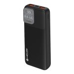 Gennie 10000 mAh 22W Fast Charging Power Bank with Digital Display, 3 Output(Type C PD + 2 USB), Input (USB-B & Type-C, Over Voltage Protection & Smart Chip(Black)