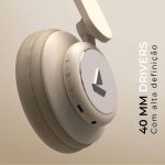 Rockerz 450, 15 HRS Battery, 40mm Drivers, Padded Ear Cushions, Integrated Controls, Dual Modes, On Ear Bluetooth Headphones, Wireless Headphone with Mic (Hazel Beige) - Image 6