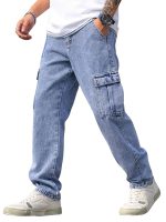 Men Jeans || Jeans for Men || Cargo Jeans (Blue)