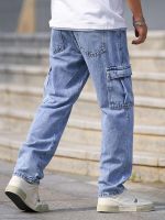Men Jeans || Jeans for Men || Cargo Jeans (Blue) - Image 2