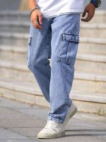 Men Jeans || Jeans for Men || Cargo Jeans (Blue) - Image 5