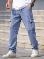 Men Jeans || Jeans for Men || Cargo Jeans (Blue) - Image 3