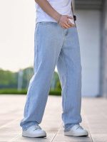Regular Mens Jeans (Light Blue) - Image 3
