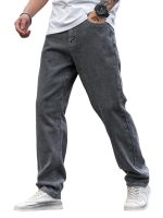 Mens Regular Fit|Classic Design with Stylish Look |Day Comfort|Mide Rise Strachable Jeans (Light Grey)
