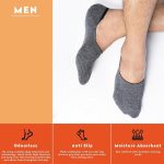 Low Cut No Show Loafer Socks For Men Combo, Made With Durable, Breathable, Anti Odour & Moisture Absorbent Combed Cotton with Anti Slip Grip, Ideal Socks For Summer (Beige/White/Black/Dark Grey Milange, Pack of 4) - Image 4