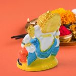 Lord Ganesha Idol / Ganpati Statue / Ganpatii Bappa Showpiece for Gifts (1 Pc) - Image 3