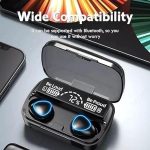 Wireless Earbuds 5.1 Large Screen Dual LED Digital Display Touch Bluetooth Headphones Mini Compact Portable Sports Waterproof Stereo in Ear Earphones(M10) - Image 6