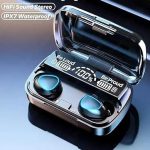 Wireless Earbuds 5.1 Large Screen Dual LED Digital Display Touch Bluetooth Headphones Mini Compact Portable Sports Waterproof Stereo in Ear Earphones(M10) - Image 4