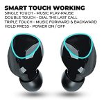 Wireless Earbuds 5.1 Large Screen Dual LED Digital Display Touch Bluetooth Headphones Mini Compact Portable Sports Waterproof Stereo in Ear Earphones(M10) - Image 3