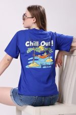 Women's Cotton Blend Oversized Fit Oversized Tshirt | Oversized Tshirt - Pack of 2 - Image 2