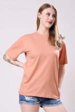 Women's Cotton Blend Oversized Fit Oversized Tshirt | Oversized Tshirt - Pack of 2 - Image 4