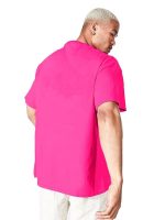 Men's Cotton Oversized Fit T-Shirt (Pink) - Image 2