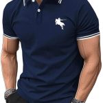 Polo T Shirt for Men || Men Casual T-Shirt || Available in Combo Packs Polo 18-21 (Blue)