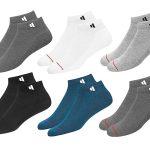 Polyester Men And Women Solid Ankle Length Socks (Pack Of 6,Multicolour)