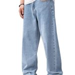 Mens Regular Fit|Classic Design with Stylish Look |Day Comfort|Mide Rise Strachable Jeans (Light Blue)