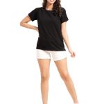 Regular T-Shirt for Women (Black)