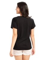Regular T-Shirt for Women (Black) - Image 2